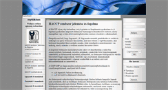 Desktop Screenshot of haccp.centrumnet.hu